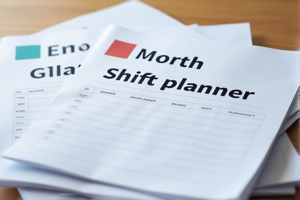 Monthly Shift Planner Excel Template for Efficient Workforce Scheduling