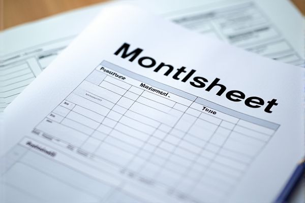 Monthly Timesheet Excel Template: Easy-to-Use Spreadsheet for Tracking Work Hours