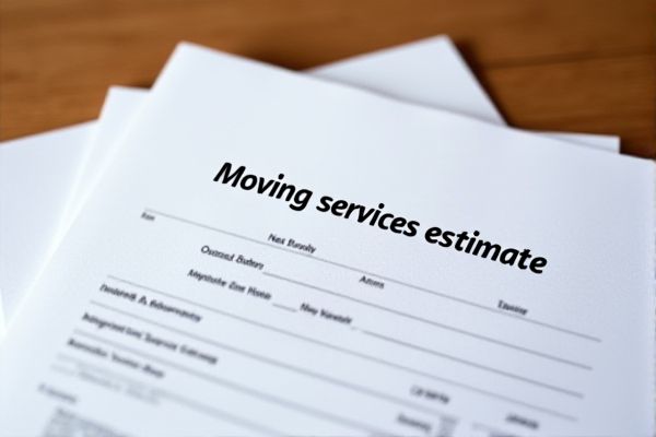 Moving Services Estimate Excel Template: Create Accurate Moving Quotes Easily