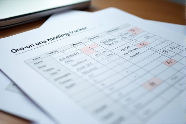 One-on-One Meeting Tracker Excel Template for Effective Meeting Management