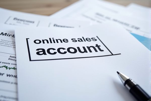 Online Sales Tracking Excel Template for Efficient Account Management