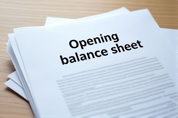 Opening Balance Sheet Excel Template: Download and Customize for Your Business