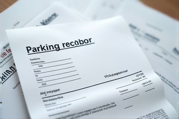 Parking Fee Receipt Excel Template: Easy-to-Use Format for Parking Payments