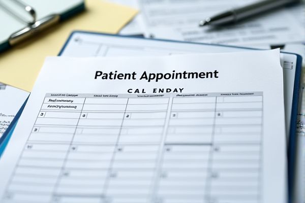 Patient Appointment Calendar Excel Template for Efficient Scheduling