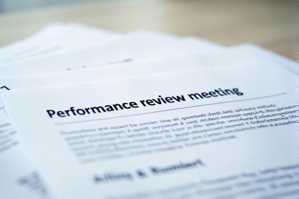 Comprehensive Excel Template for Effective Performance Review Meetings
