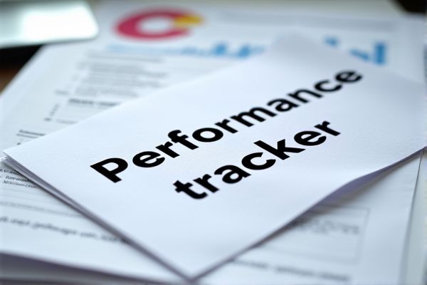Performance Tracker Excel Template for Efficient Progress Monitoring