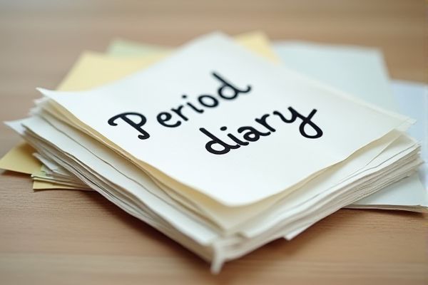 Period Diary Excel Template for Tracking Menstrual Cycles