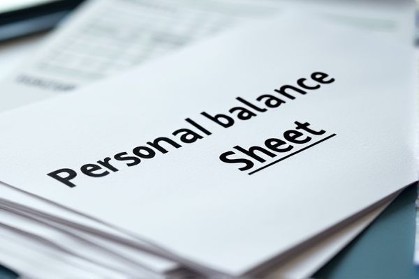 Personal Balance Sheet Excel Template for Easy Financial Tracking