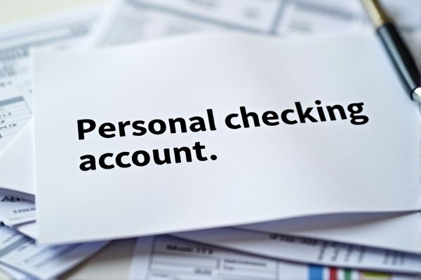 Personal Checking Account Excel Template for Easy Budget Tracking