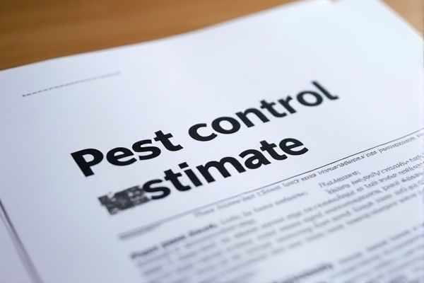 Pest Control Estimate Excel Template: Streamline Your Quoting Process