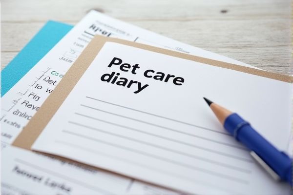 Pet Care Diary Excel Template for Easy Daily Tracking