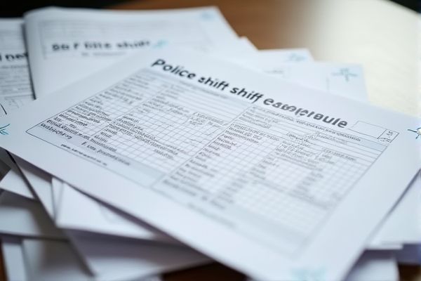 Police Shift Schedule Excel Template: Simplify Law Enforcement Shift Planning