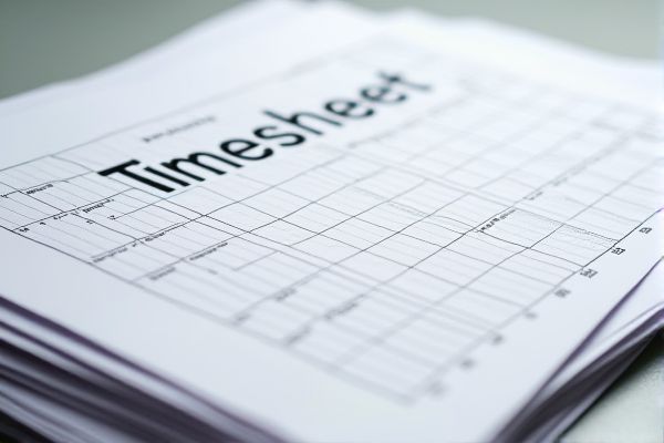 Printable Timesheet Excel Template for Easy Employee Time Tracking
