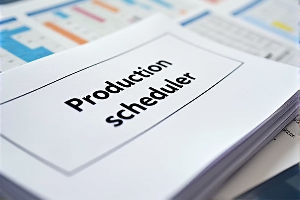 Excel Production Schedule Calendar Template for Efficient Project Planning