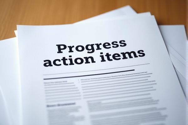 Progress Meeting Action Items: Free Excel Template for Efficient Task Tracking