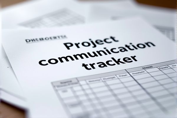 Project Communication Tracker Excel Template: Streamline Team Collaboration and Reporting