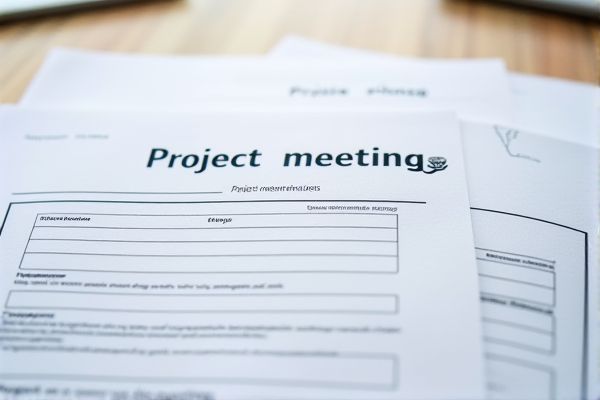 Project Meeting Minutes Excel Template for Effective Meeting Documentation