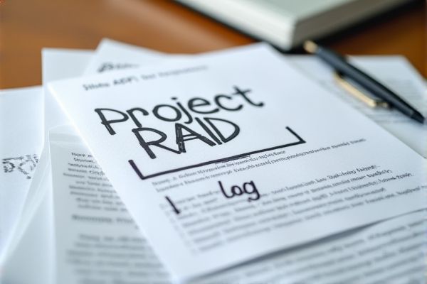 Comprehensive Excel Template for Project RAID Log: Manage Risks, Assumptions, Issues, and Dependencies Efficiently
