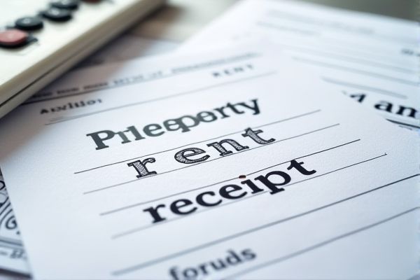 Property Rent Receipt Excel Template for Easy Rental Recordkeeping