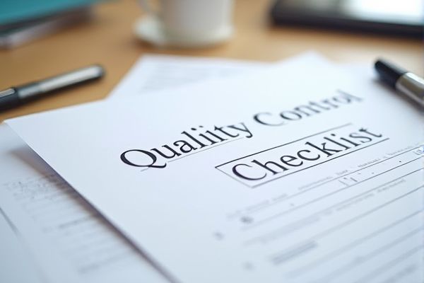 Quality Control Checklist Excel Template: Free Download and How to Use Guide