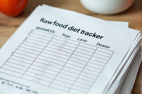 Raw Food Diet Tracker Excel Template for Easy Meal Planning