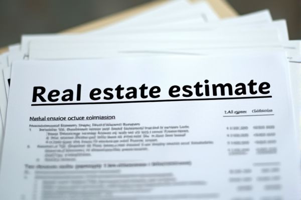 Real Estate Estimate Excel Template for Accurate Property Valuation