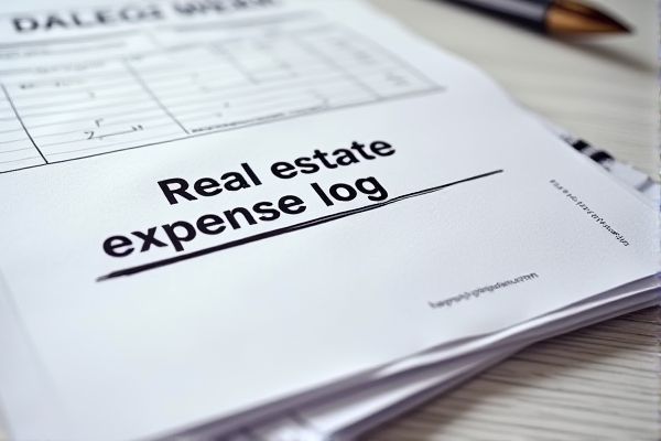 Real Estate Expense Log Excel Template for Efficient Property Management