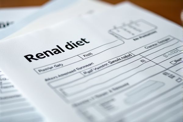 Renal Diet Daily Log Excel Template for Tracking Kidney Health