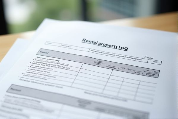 Rental Property Log Excel Template for Efficient Property Management