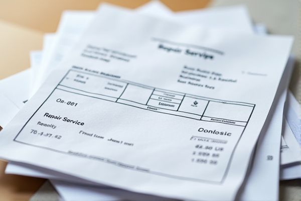 Repair Service Receipt Excel Template: Easy-to-Use Format for Service Businesses