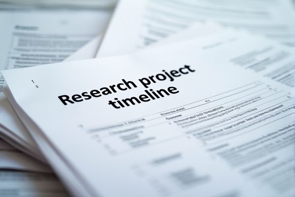 Research Project Timeline Excel Template for Efficient Project Management