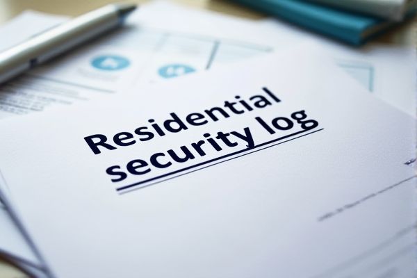 Excel Template for Residential Security Log: Easy Tracking and Record Keeping