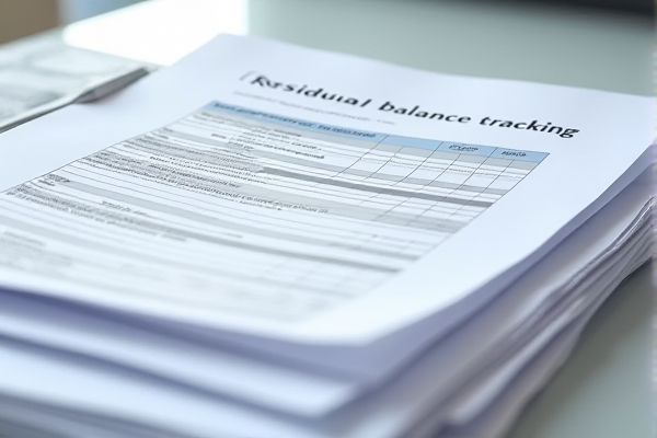 Excel Template for Tracking Residual Balances: Easy-to-Use Spreadsheet for Accurate Financial Management
