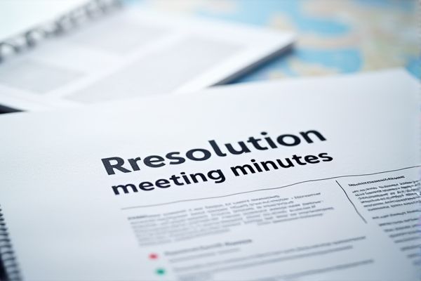Resolution Meeting Minutes Excel Template: Download & Customize for Effective Meeting Documentation
