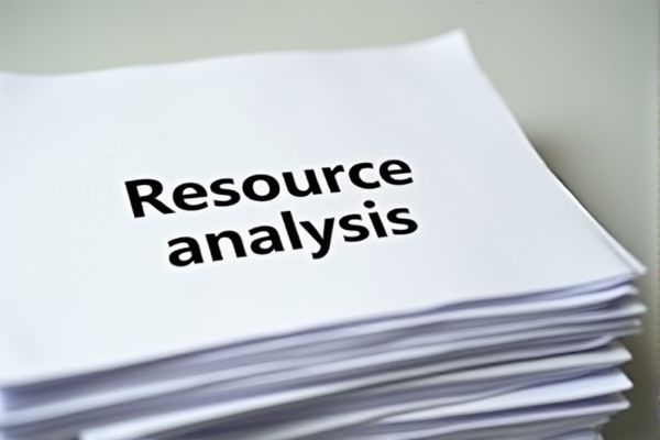 Resource Analysis Excel Template for Efficient Project Management