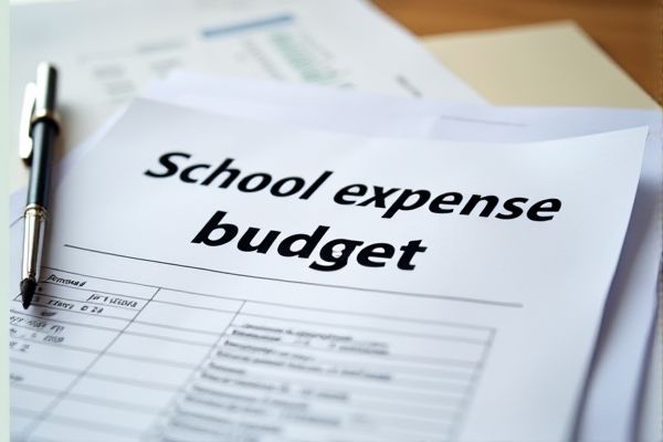 School Expense Budget Excel Template for Effective Financial Planning