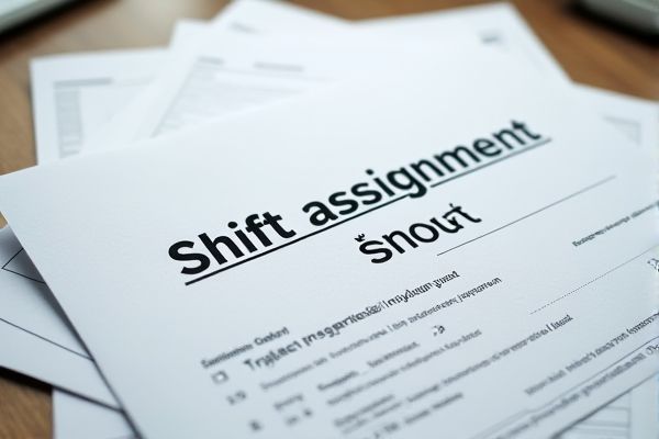 Excel Template for Shift Assignment Scheduling: Easy-to-Use Spreadsheet for Workforce Management
