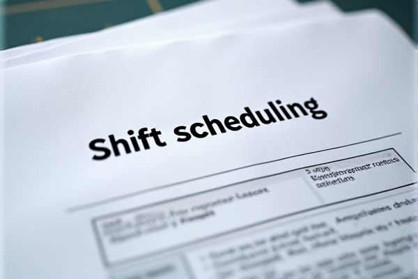 Excel Shift Scheduling Template: Streamline Employee Work Schedules Easily