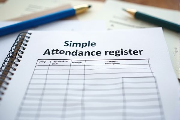 Download a Free Simple Attendance Register Excel Template for Easy Tracking