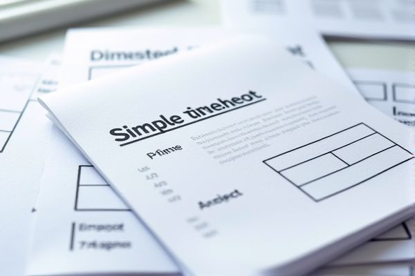 Simple Timesheet Excel Template for Easy Employee Time Tracking