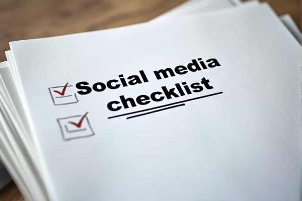 Comprehensive Social Media Checklist Excel Template for Effective Campaign Management