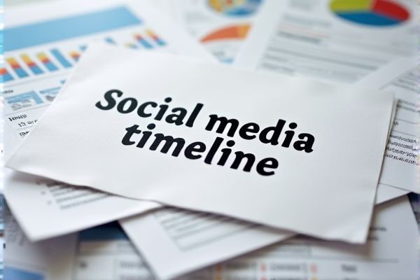 Social Media Timeline Excel Template for Effective Content Planning