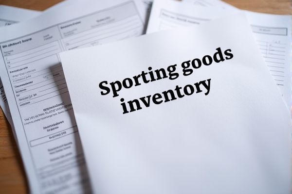 Sporting Goods Inventory Excel Template: Streamline Equipment Tracking and Management