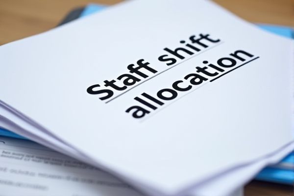 Excel Template for Efficient Staff Shift Allocation