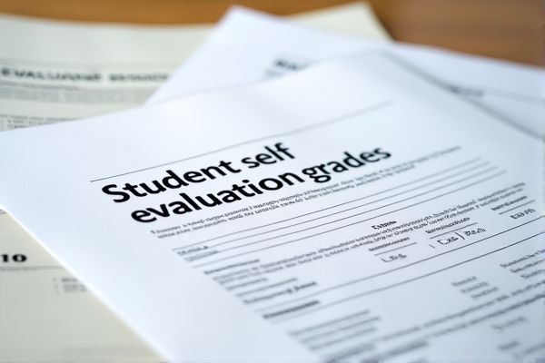 Excel Template for Student Self-Evaluation Grading