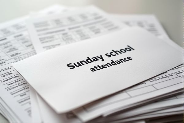 Sunday School Attendance Excel Template: Easy Tracking for Churches