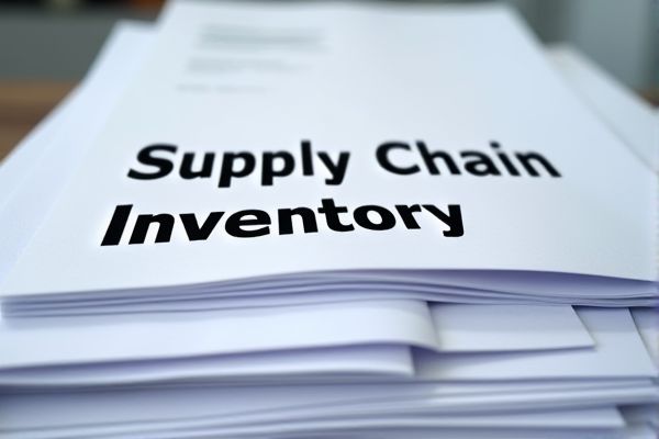 Supply Chain Inventory Excel Template: Streamline Inventory Management