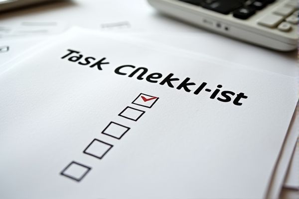 Task Checklist Excel Template for Efficient Project Management