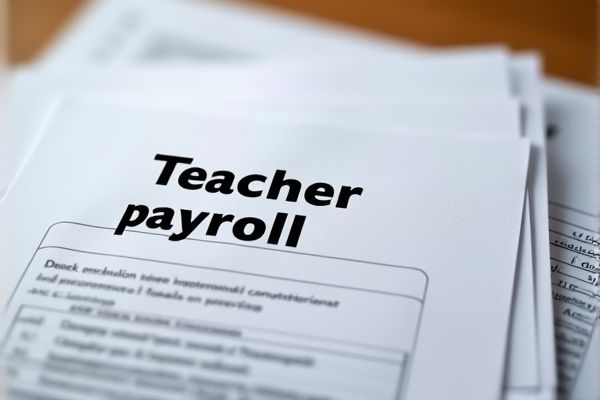 Teacher Payroll Excel Template for Efficient Salary Management