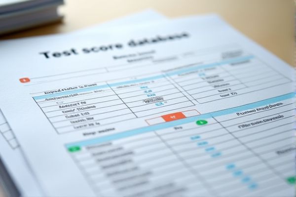 Excel Template for Managing and Tracking Test Scores: Comprehensive Database Solution